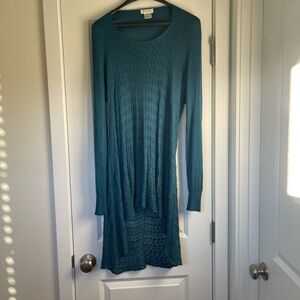 Blue boutique lace fairy sweater dress